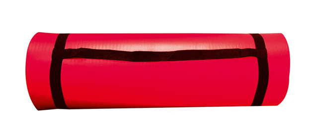 Voimistelumatto Sveltus 1800 x 600 x 15 mm, punainen