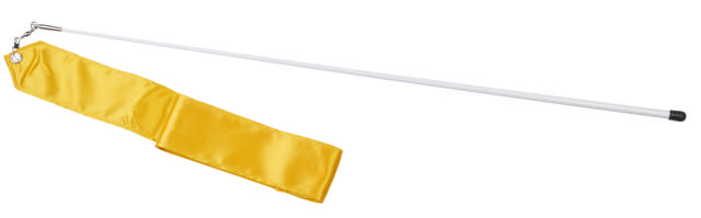 Voimistelunauha 4 m, harjoitusnauha, keltainen