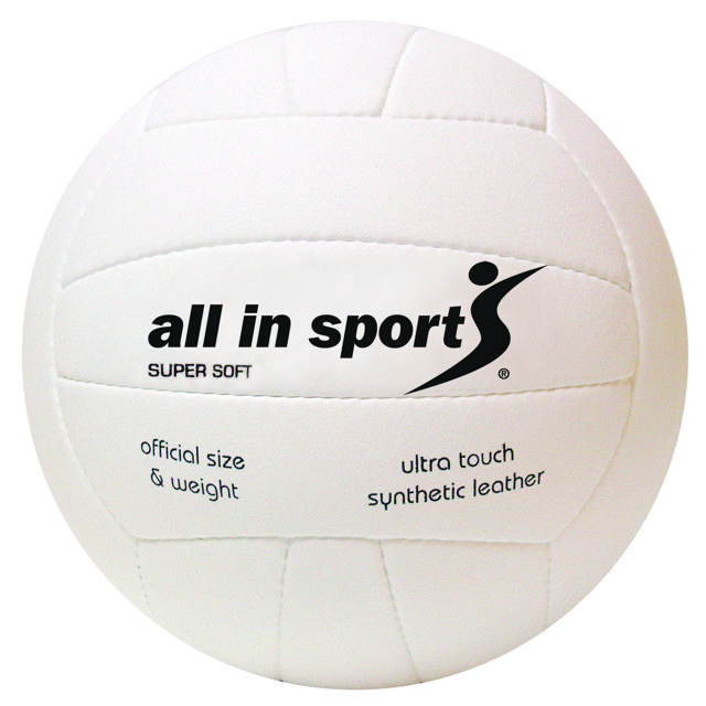 Lentopallo All in sport Super Soft, virallinen koko ja paino