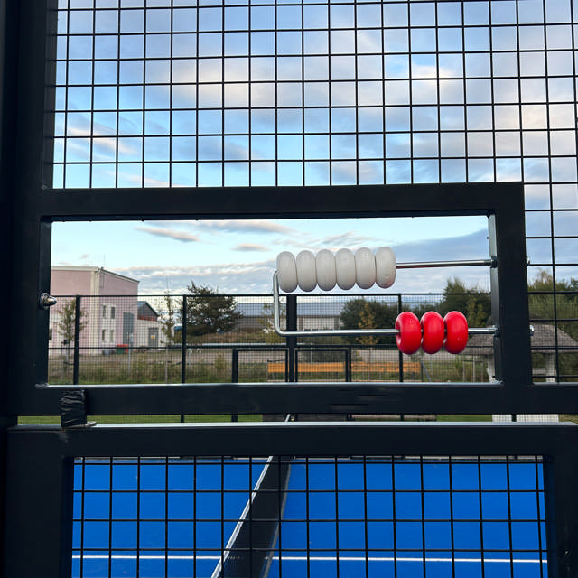 Pointtæller med holder