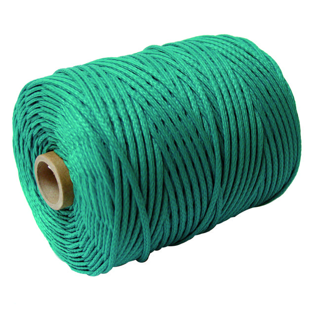 Rep. Tråd, 4 mm grøn
