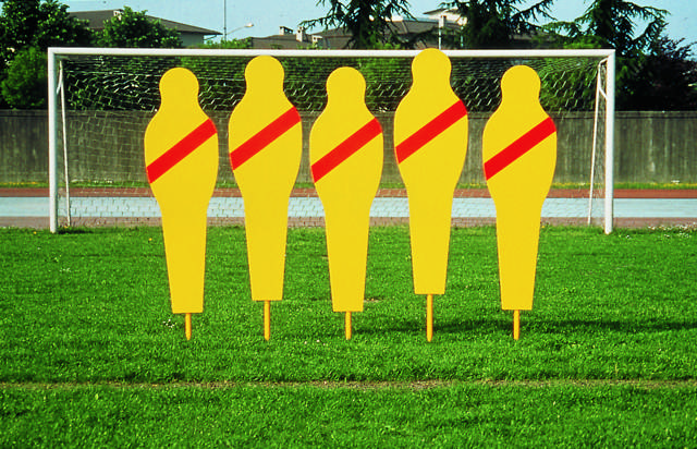 Frisparkmur 5 stk.figurer