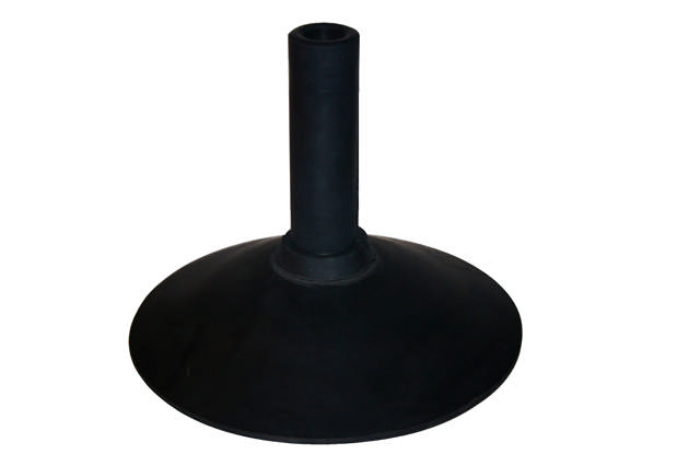 Kumijalka kulmatolpalle