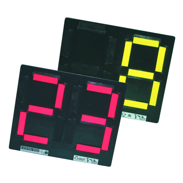 Innbyttertavle dobbelsidig