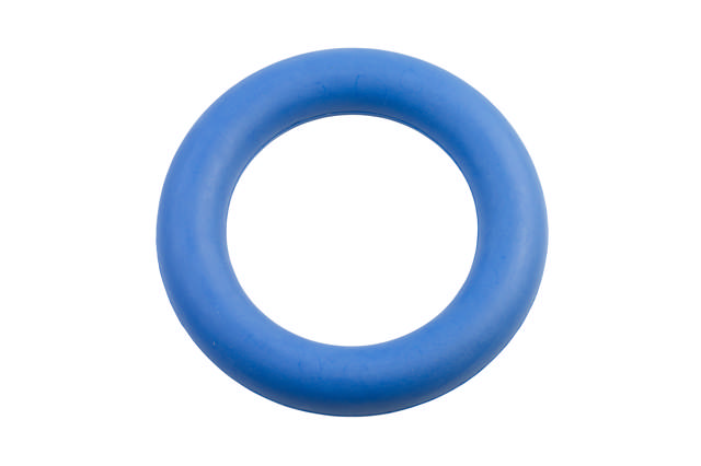 Gummiring, blå
