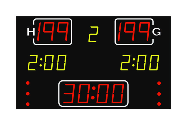 Resultattavla NAUTRONIC NA2630, multisport