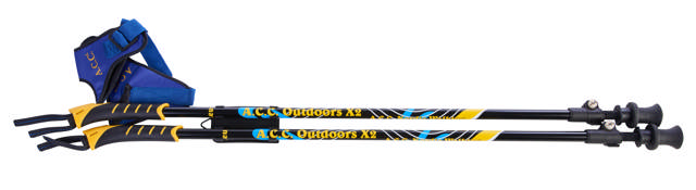 Gångstavar ACC Teleskopiska, reglerbar längd