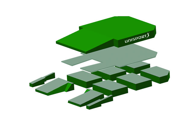 Seiväshyppypehmuste Olympia XL, WA-sertifioitu