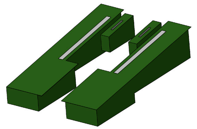 Seiväshyppytelineen pehmuste L, sisältää molemmat puolet
