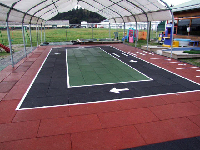 Euroflex 500x500x40 mm black