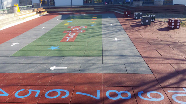 Euroflex 500x500x30 mm Green