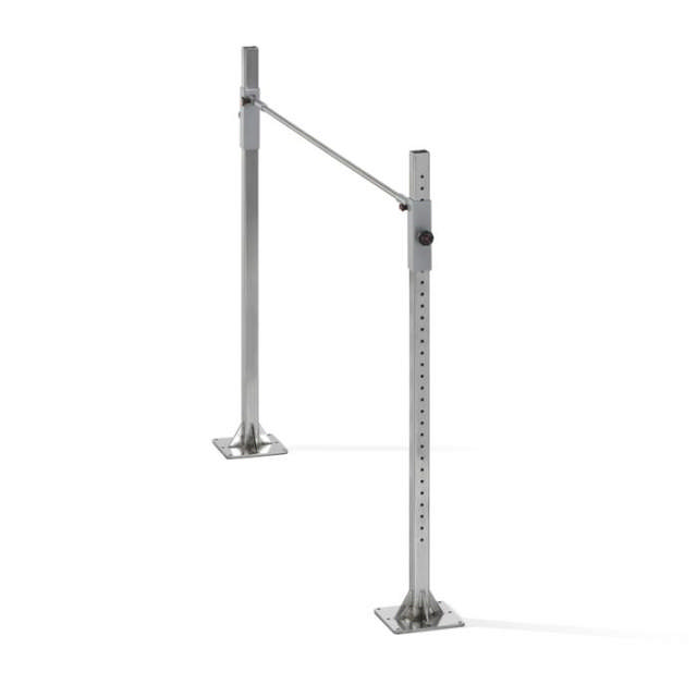 Methodical High Bar, SPIETH, 450-2000 mm, inkl skruvar för att fixera i golvet