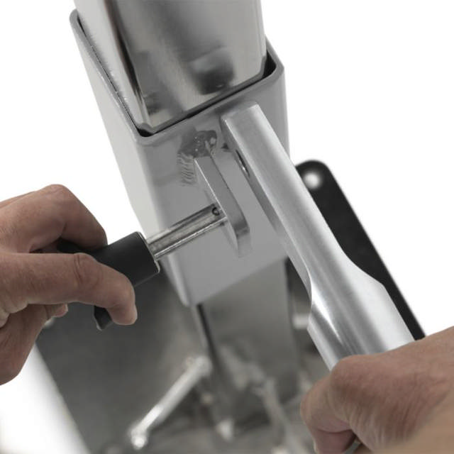 Methodical High Bar, SPIETH, 450-2000 mm, inkl skruvar för att fixera i golvet