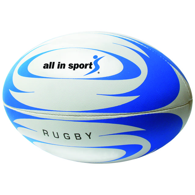 Rugbyboll ALL IN SPORT, gummi