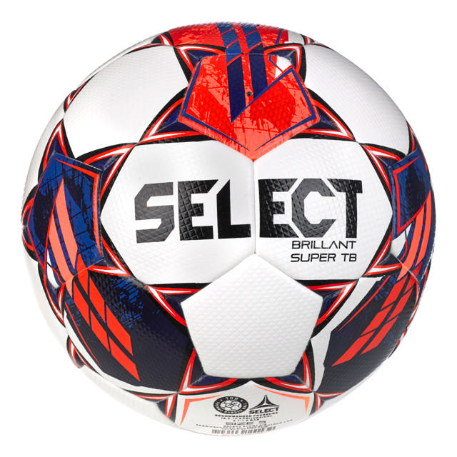 Fotboll SELECT Brilliant Super, strl 5, FIFA Quality Pro, vit