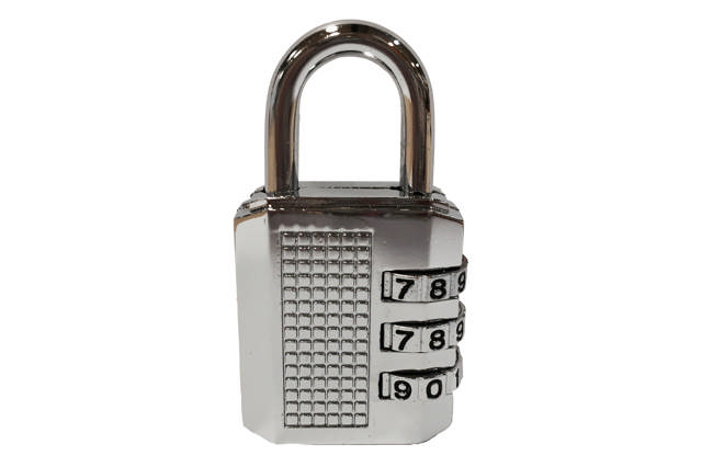 Kodelås, 3-cifret kode