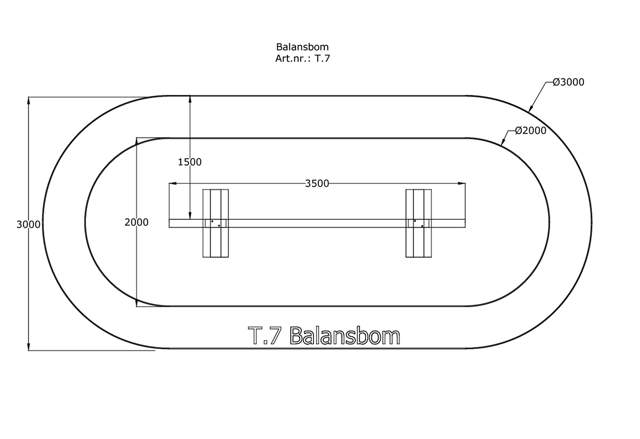 Balansbom, lek/motorik