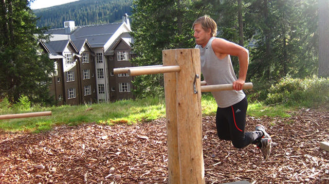 Dips, 2st olika höjder