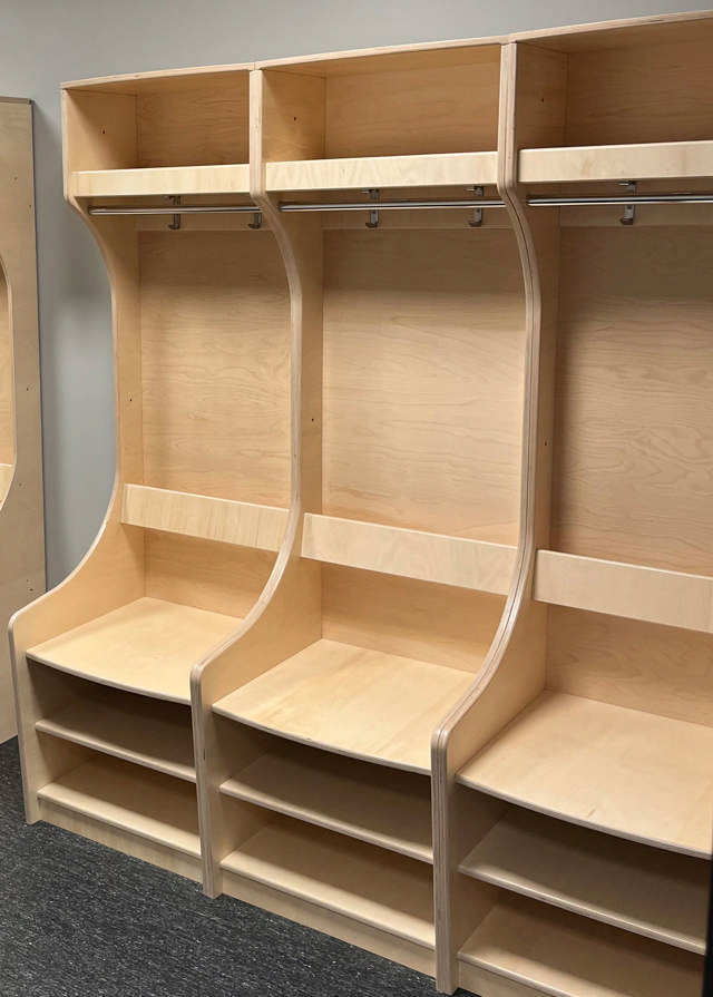 Omklädningskåp 600 förmonterad