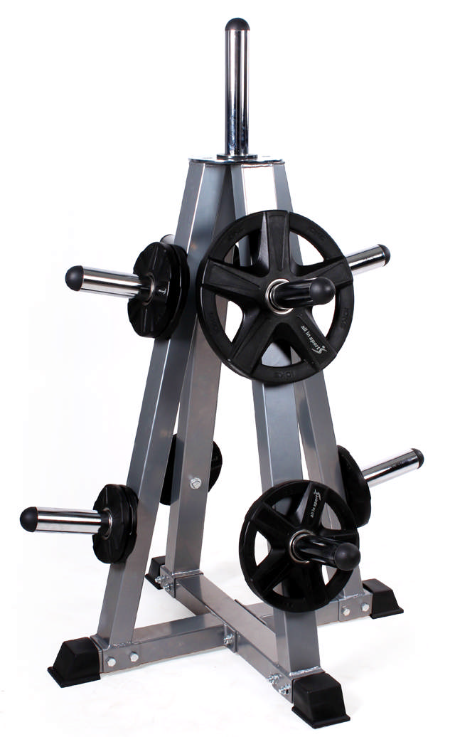 Levypainojen säilytysteline