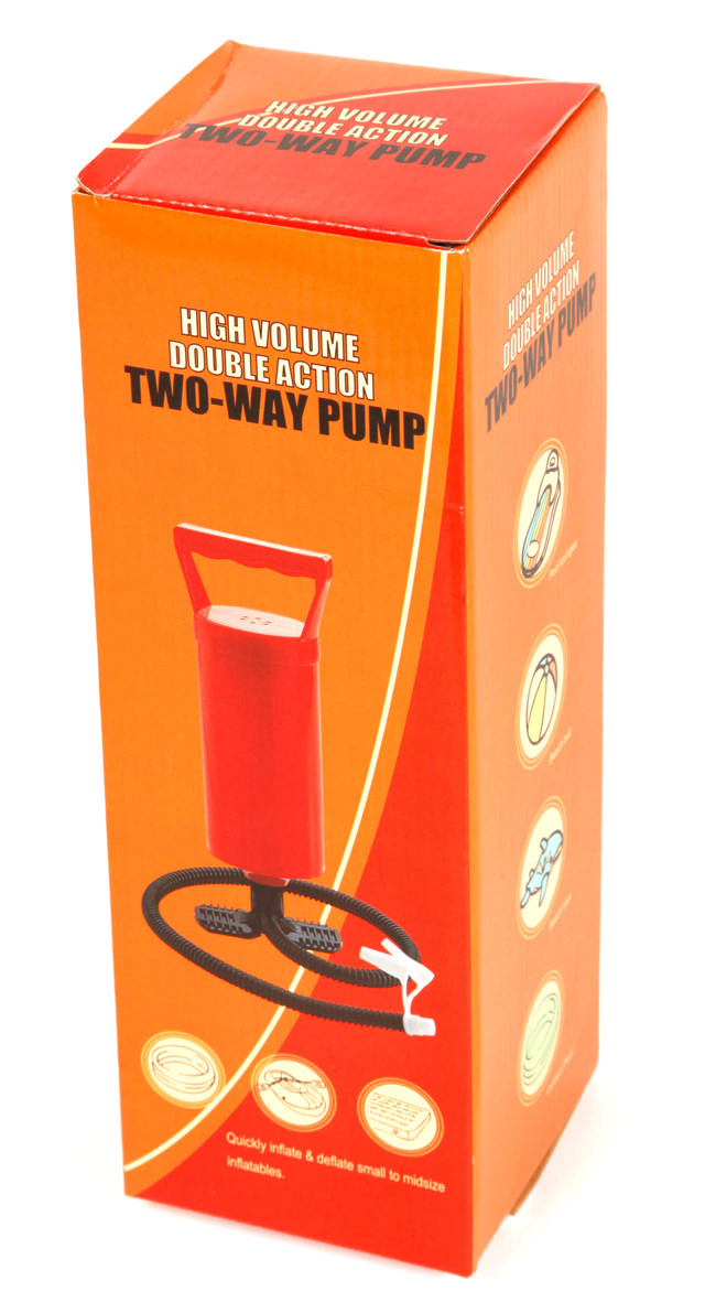 Fotpump, dubbelverkande