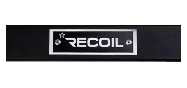 Skivstångsställning, recoil