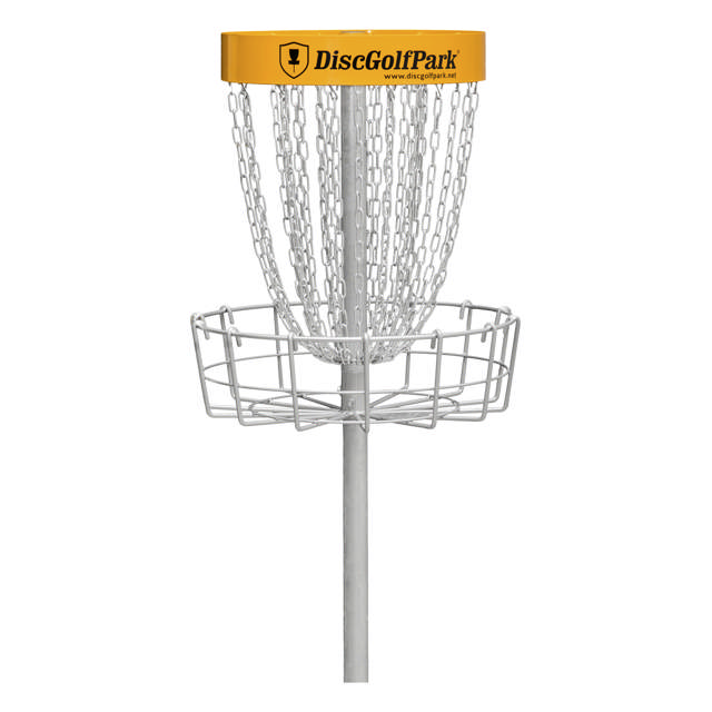 DiscGolfPark PRO Target, Permanent, pdga-godkänd, inkl insatsrör för markfäste