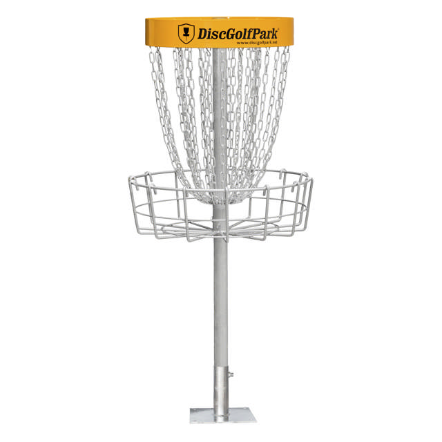 DiscGolfPark PRO Target, Sten, pdga-godkänd, inkl fot för berggrund