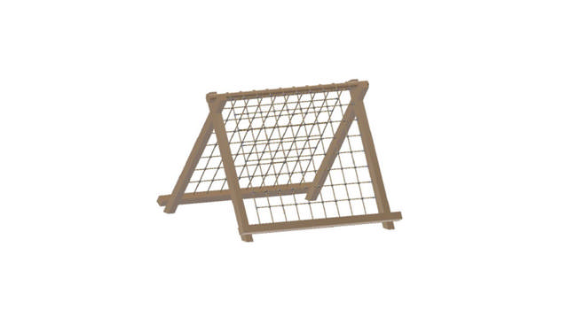 Klätternät, hinderbana