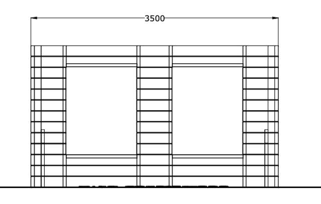 Fönstervägg, hinderbana