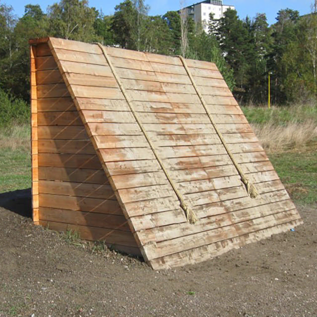 Repklättring, hinderbana