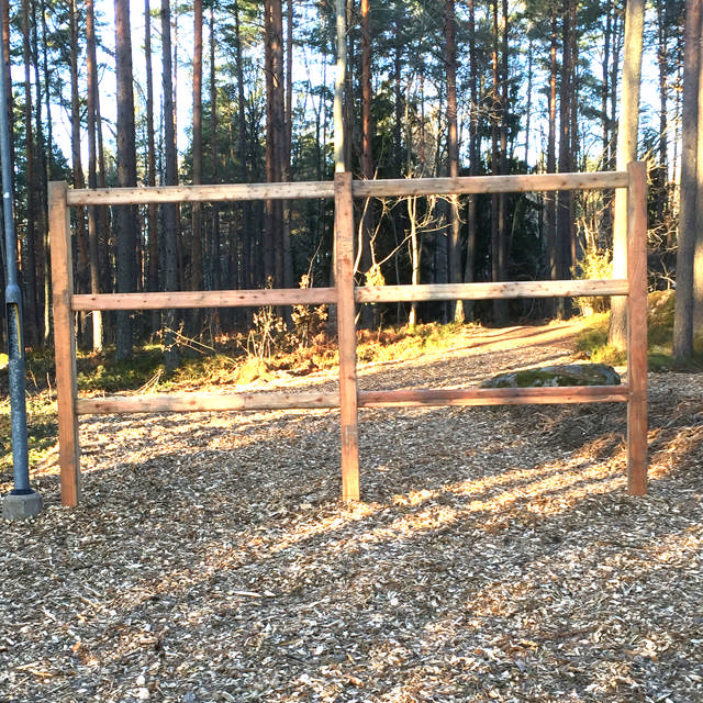 Piskställning, hinderbana