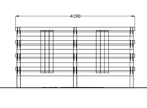 Fyrstegsbom, hinderbana