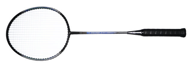 Badmintonracket YAMASAKI med inbyggt T-stycke, alum/titanium
