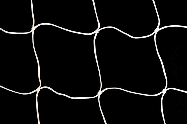 Fotbollsnät 1,5 x 1 cm, 60 mm, D 0,6/0,6 m, vitt