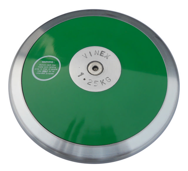 Diskos af glasfiber til træning