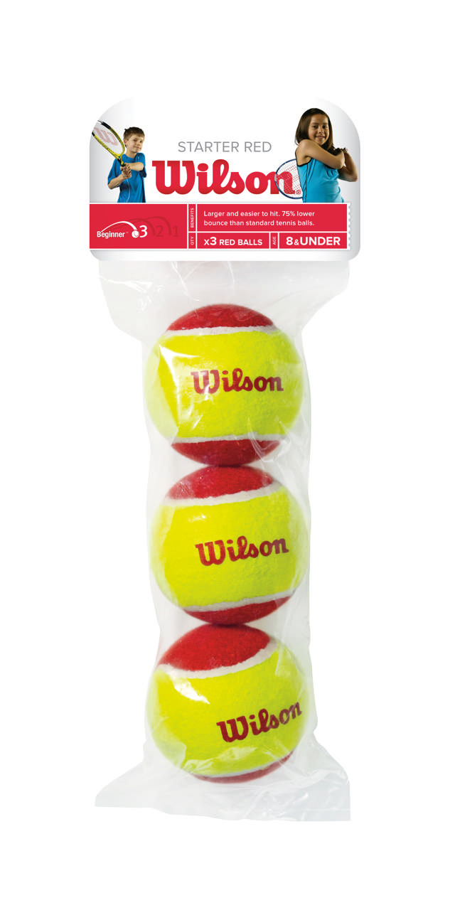 Tennisboll TRETORN Academy Red 3-p