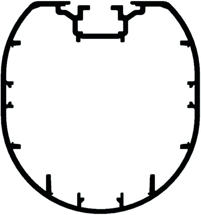 Fotbollsmålpaket UNISPORT Alu 7,32 x 2,44 m