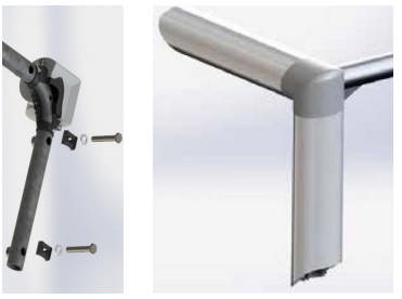 Fodboldmål 7 mands SCANSIS Alu