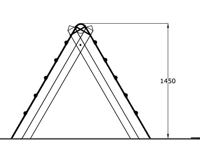 Klätternät, motorikbana