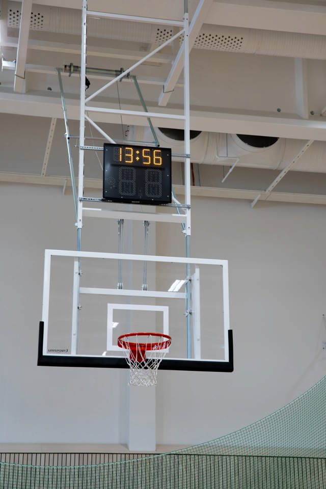 Basketmål UNISPORT takhengt match 6800x7600mm