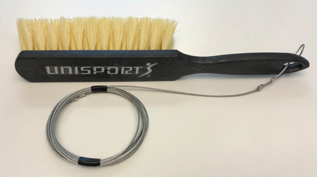 Klädborste med wire