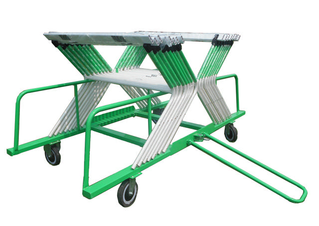 Juoksuaitojen kuljetusvaunu Unisport