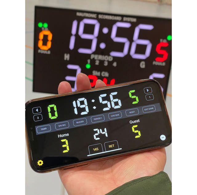 Resultattavla NAUTRONIC NB1400, bordsmodell