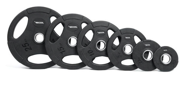 Viktskiva RECOIL Grip, 25 kg