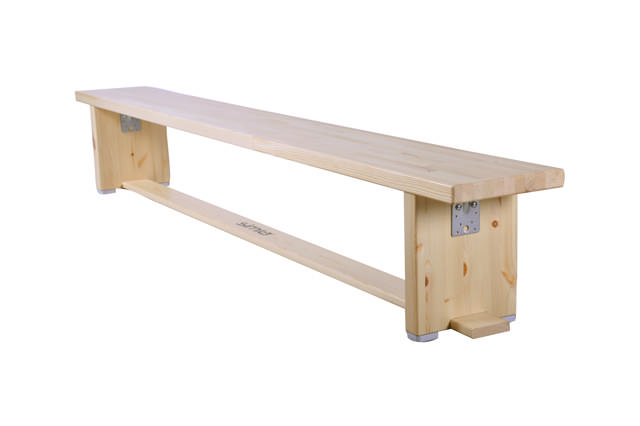 Voimistelupenkki Simra, pituus 2 m, korkeus 320 mm