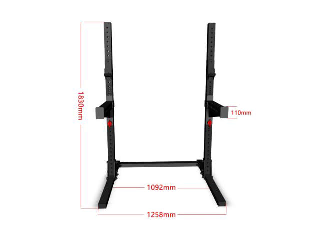 Kyykkyteline Recoil Half Rack Premium