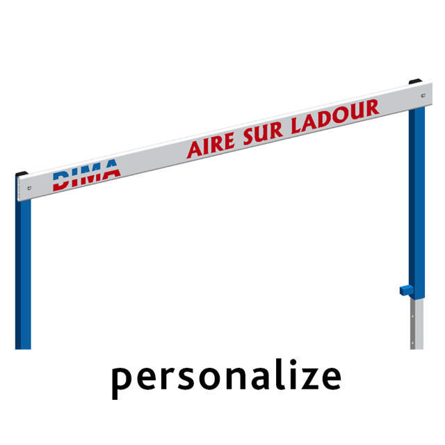 Konkurrencehæk DIMA Stål - elgalvaniseret