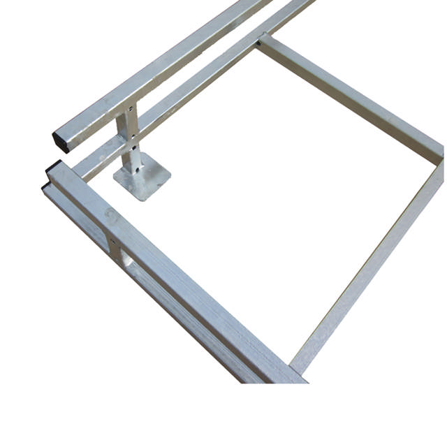 Galvaniseret platform til stangspringsmadras DIMA