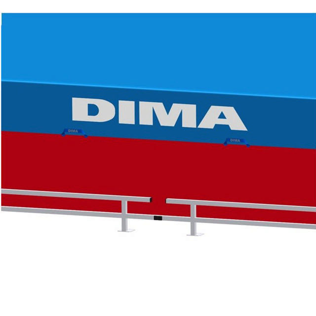 Galvaniseret platform til stangspringsmadras DIMA